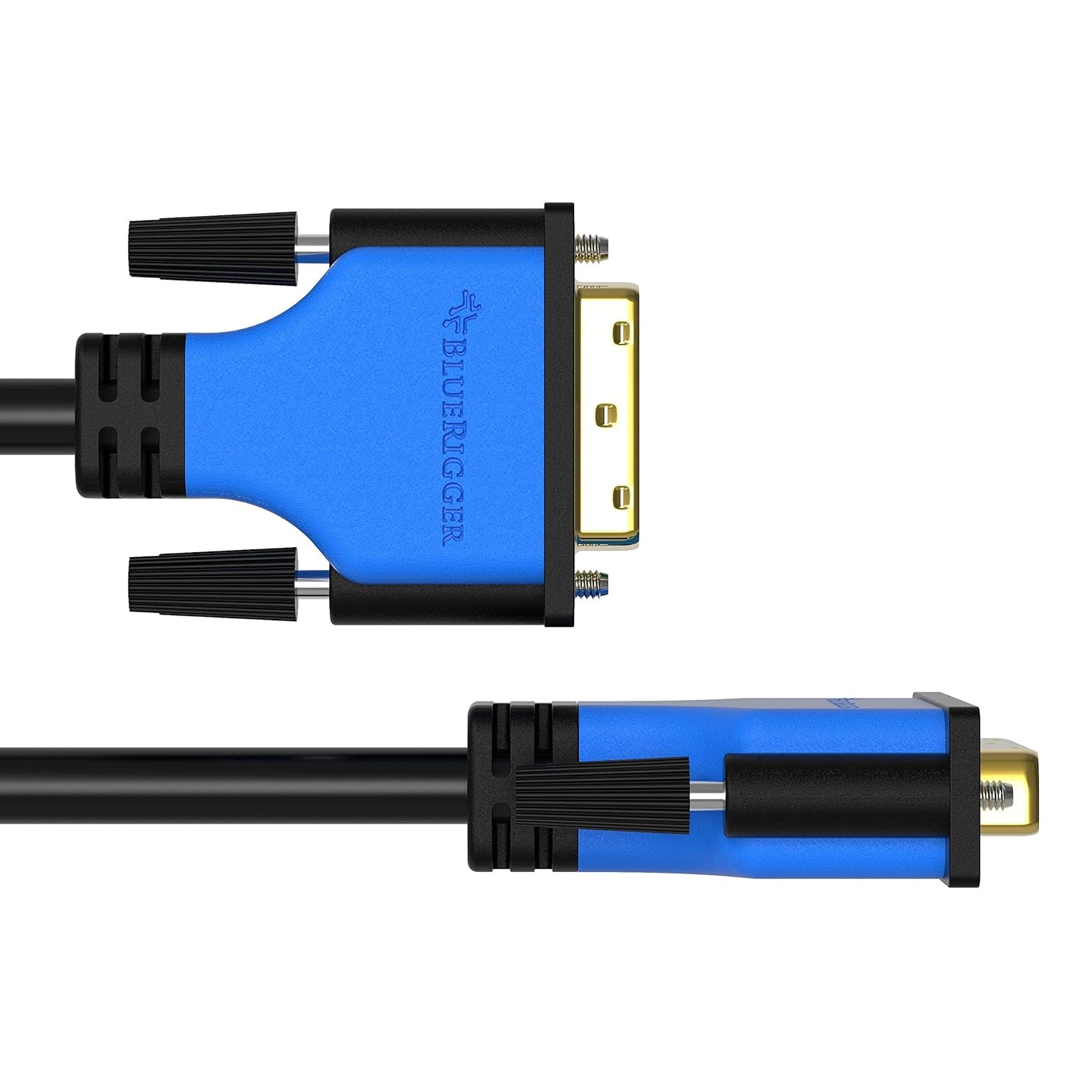 DVI to DVI Monitor Cable (10FT, 24+1 Dual Link, Digital Video Cable, Male to Male) - for Gaming, DVD, Laptops, HDTV and Projector